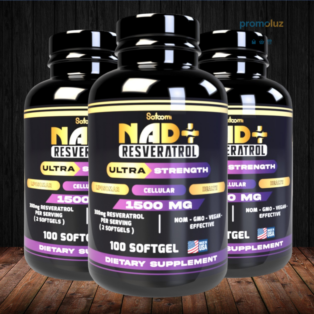 COMBO RESVERATROL + OBSEQUIO DE MAGNESIO SABOR LIMÓN